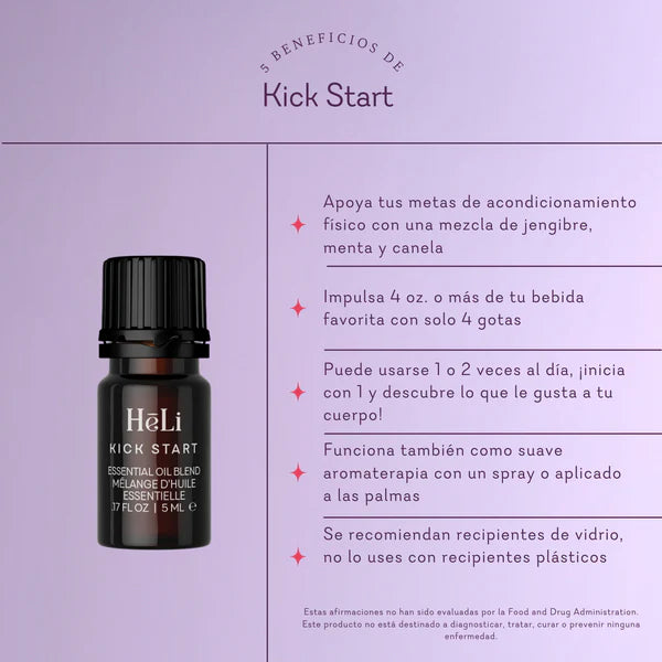 HēLi - Kick Start - baja de peso y pulgadas, desintoxica y desinflama el cuerpo 🍃🫶
