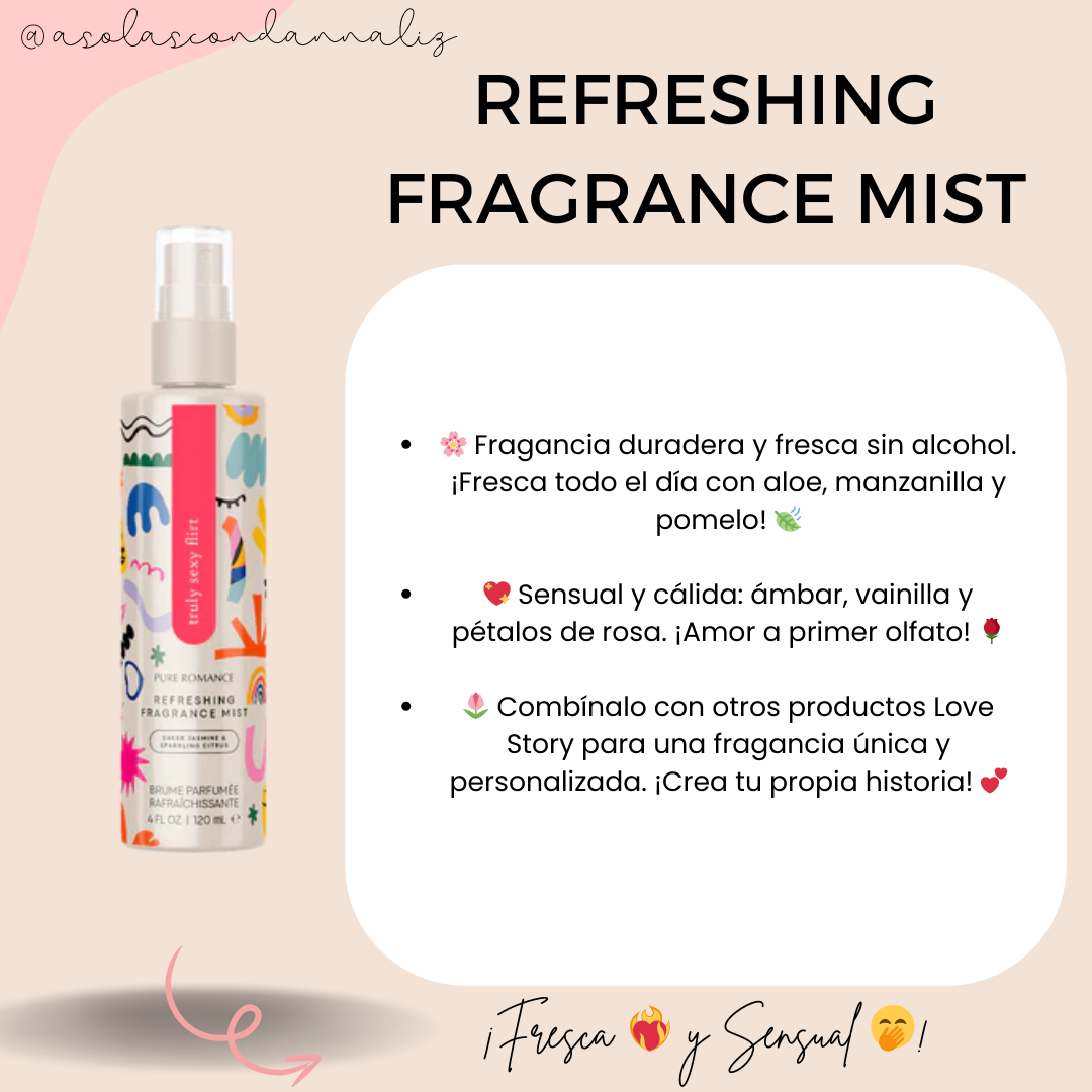 Splash con fer0monas- Fragancia Flirt🔥🥰✨