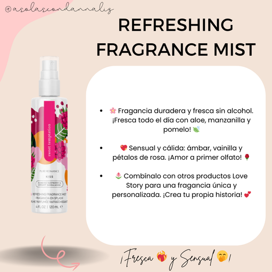 Splash con fer0monas- Fragancia Sweet Temptation 🔥🥰✨
