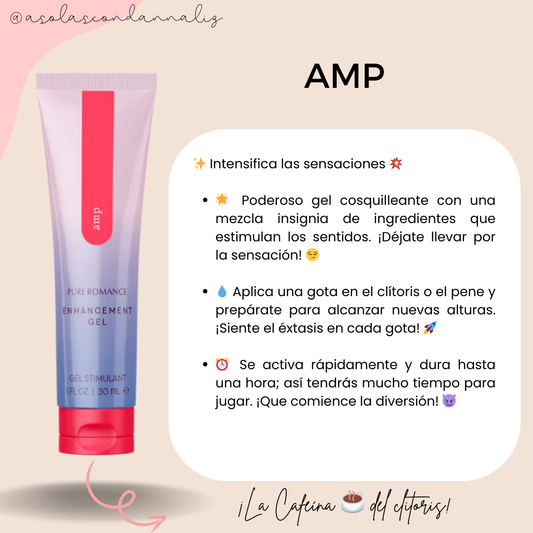 AMP- despierta el deseo con esta cafeina clitoral ☕🧨