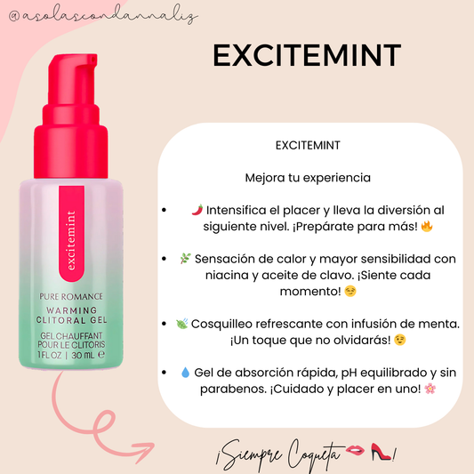 Excite Mint - crema con juego de temperaturas ❄️🔥