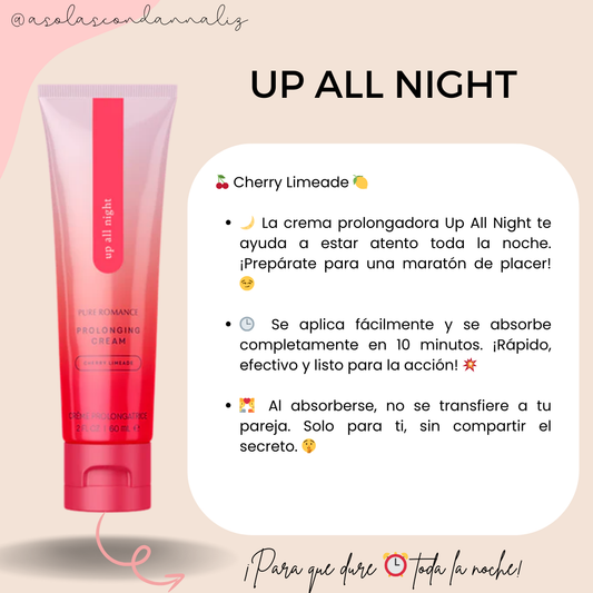 Up All Night - crema para durar toda la noche