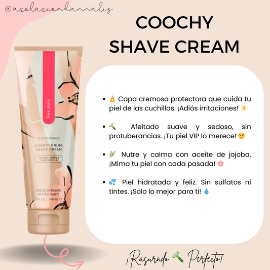 Coochy -Love Story - Rasurado sin Rash 🪒😀