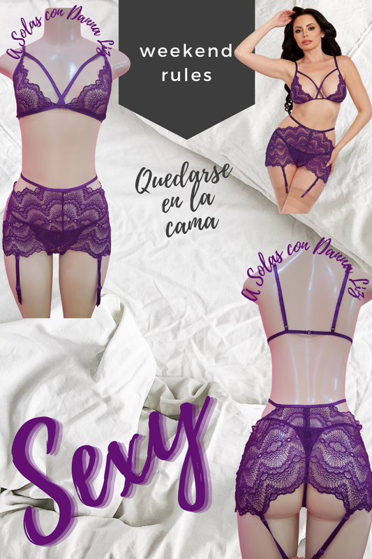 Strappy Purple Trio- *LIMITED EDITION*