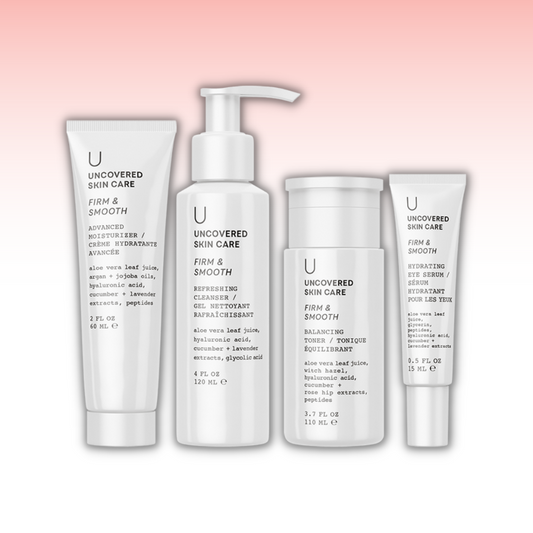Kit Básico Para La Piel De Uso Diario Firm & Smooth Rutina de cuidado para la piel en 4 pasos