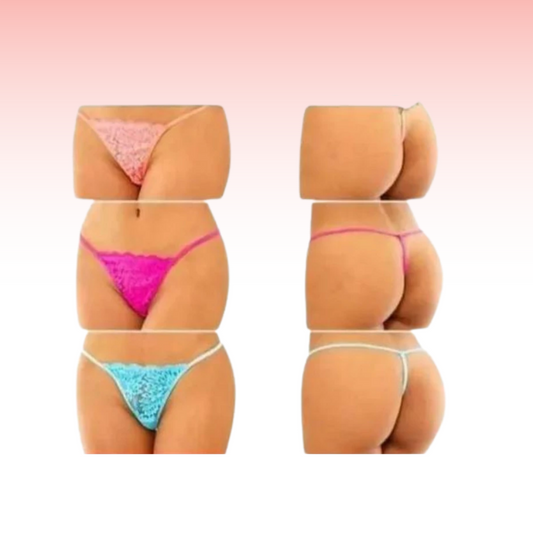 Nauhty Neons G-String Panty Set- *LIMITED EDITION*