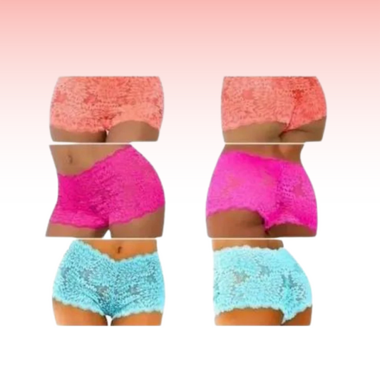 Nauhty Neons Boyshort Set- *LIMITED EDITION*